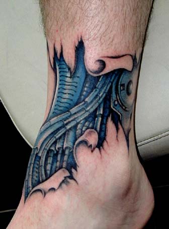 music tattoos ideas for guys. 3D Tattoo Designs -The unique style