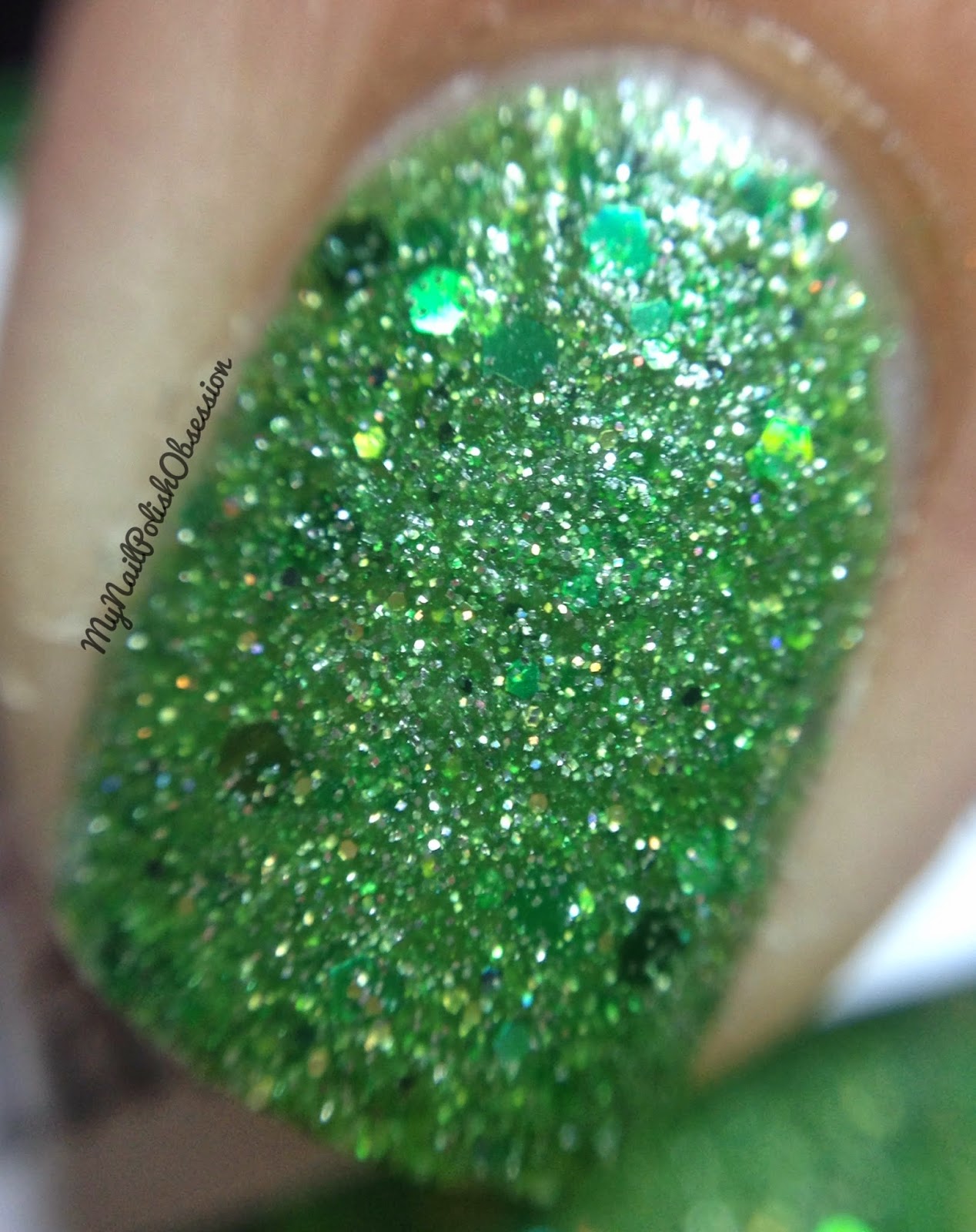 My Nail Polish Obsession Glitter Week Day 5, Red Dog Designs (part 2)