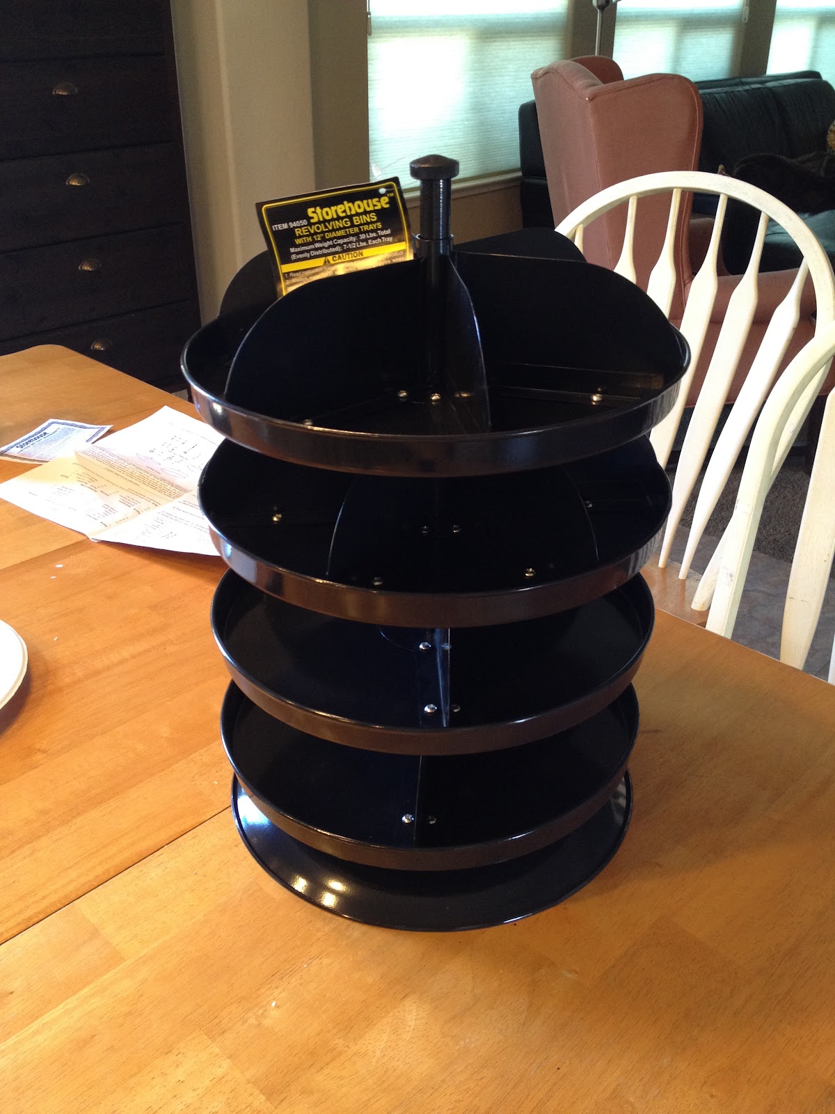 The Picinic Basket Harbor Freight Revolving Storage Bin