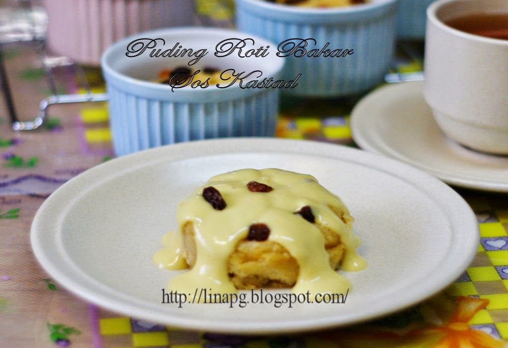 Resepi Puding Roti Bakar Sos Vanilla Listen Uu