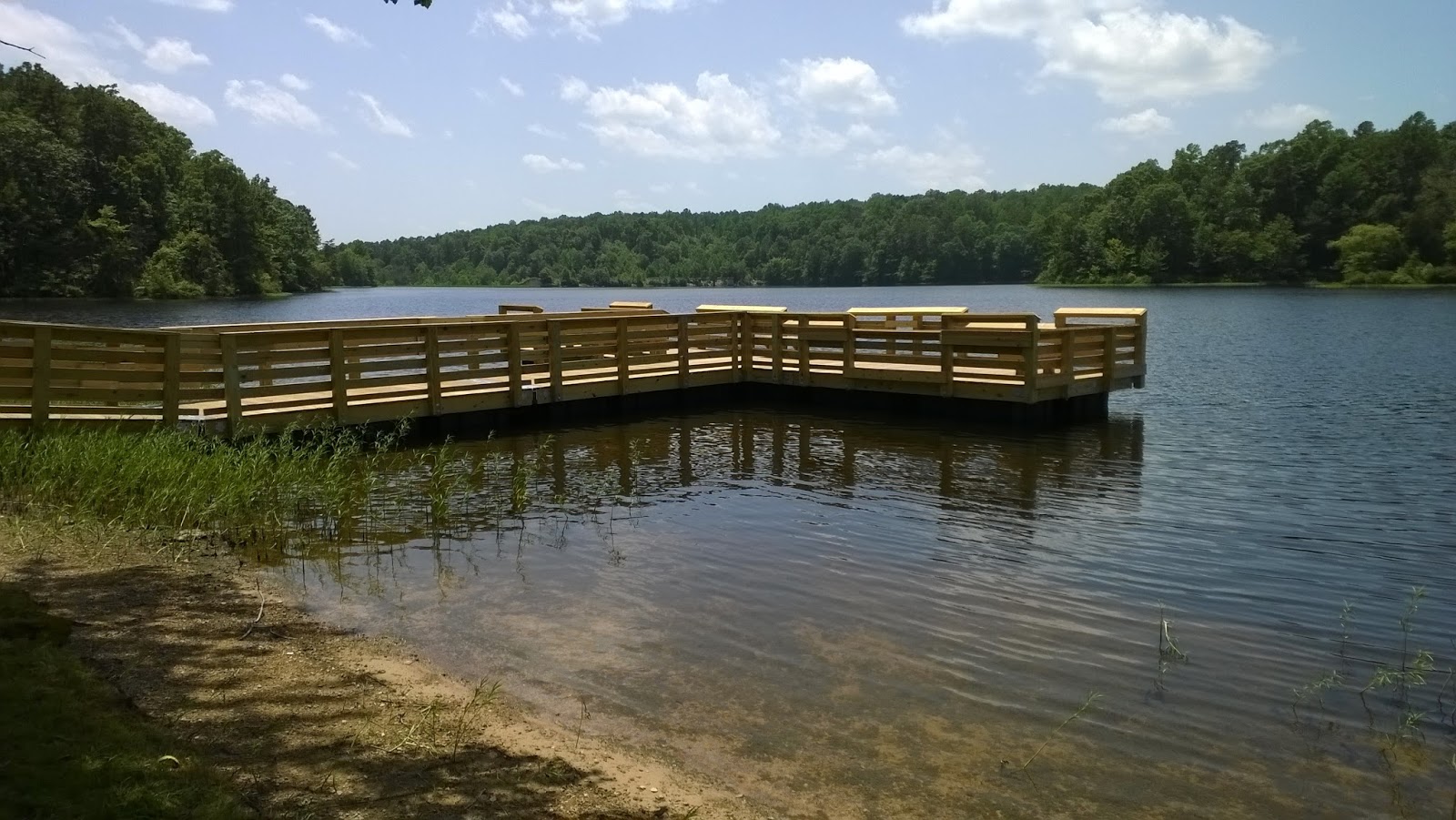 North Carolina River Fishing and Canoeing with Mack Holt Reservoir