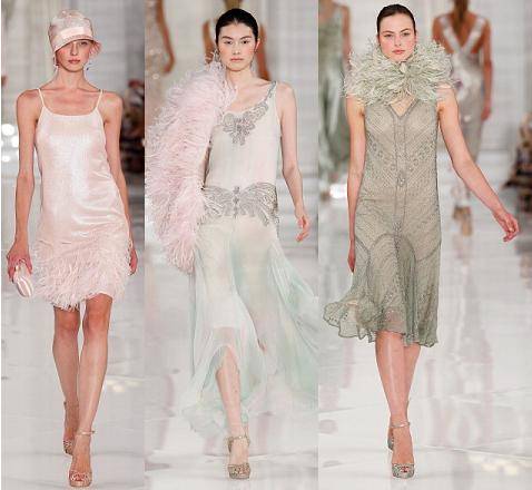 1920s inspired runway fashion 1920 20s ralph lauren gatsby style great inspiration spring flapper collection roaring dress trend look vintage