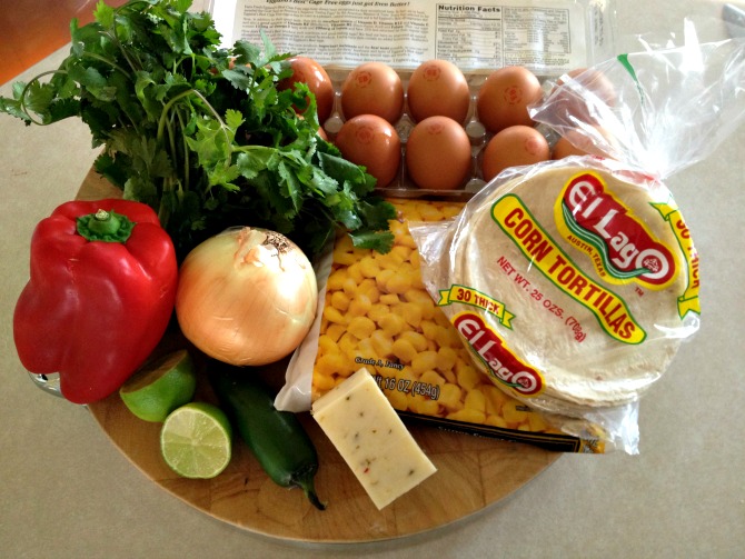 The Holland House: Mexittata Ingredients