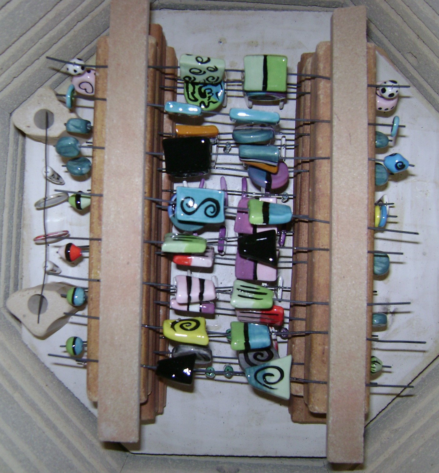 Art by Jen G How I MAKE Ceramic Beads.