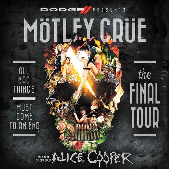 Set List Motley Crue Kicks Off Final Tour with Alice Cooper in Grand