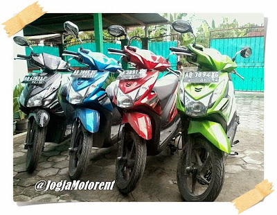 harga rental motor di jogja 2016