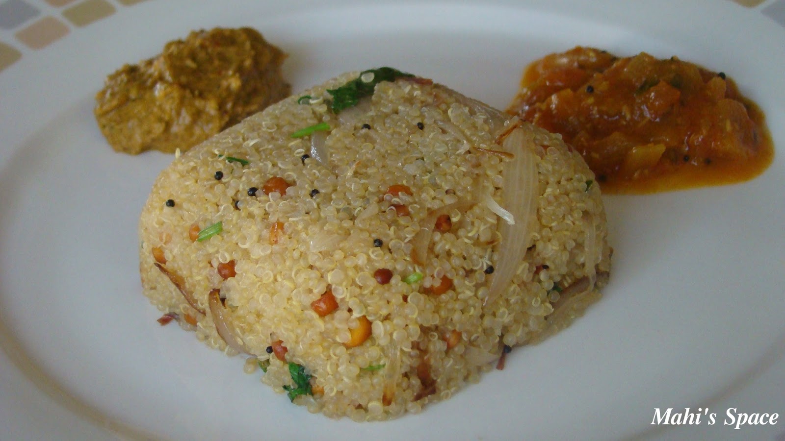 Quinoa Upma Mahi's Kitchen