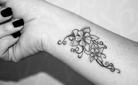 Tatuajes para Mujeres, Flores, parte 5
