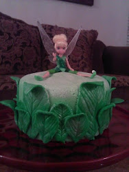 Kai's 4th Birthday Tinkerbell Cake