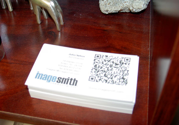 Business Cards with a QR Code