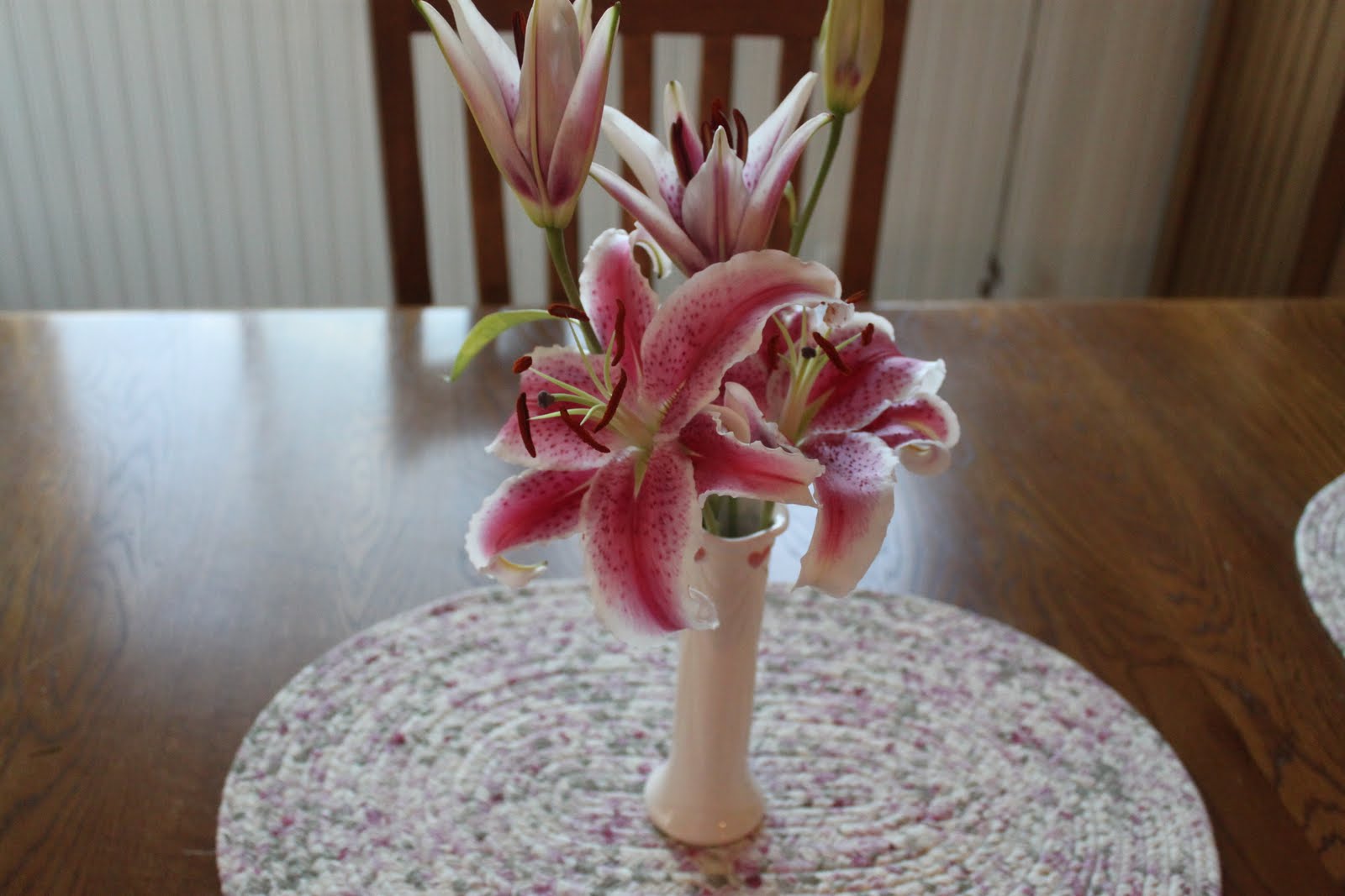 Moore Minutes Recycled Flower Arrangements