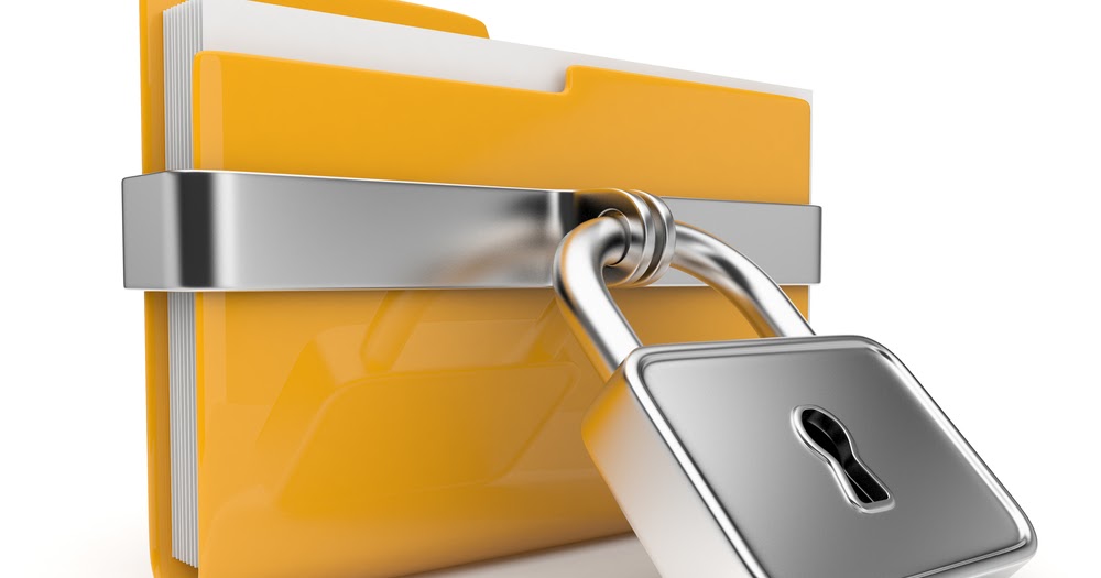 unlock secured folders
