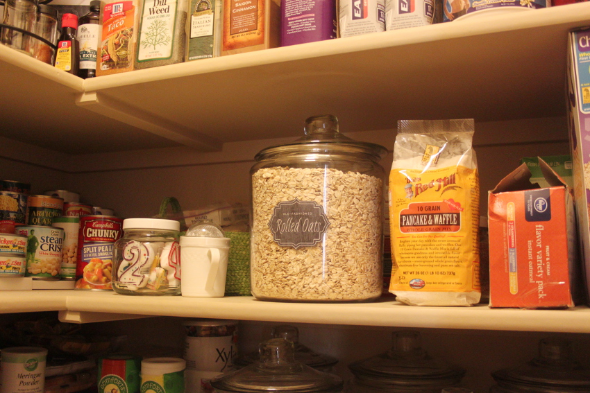 bebe a la mode designs Pantry Makeover