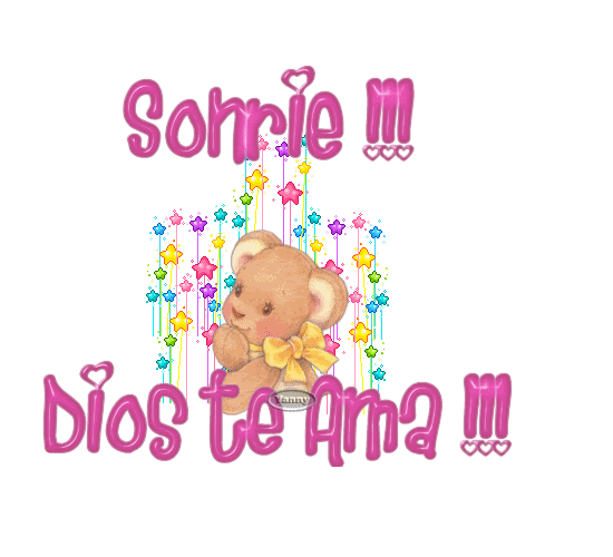 Image result for SONRIE DIOS TE AMA GIF