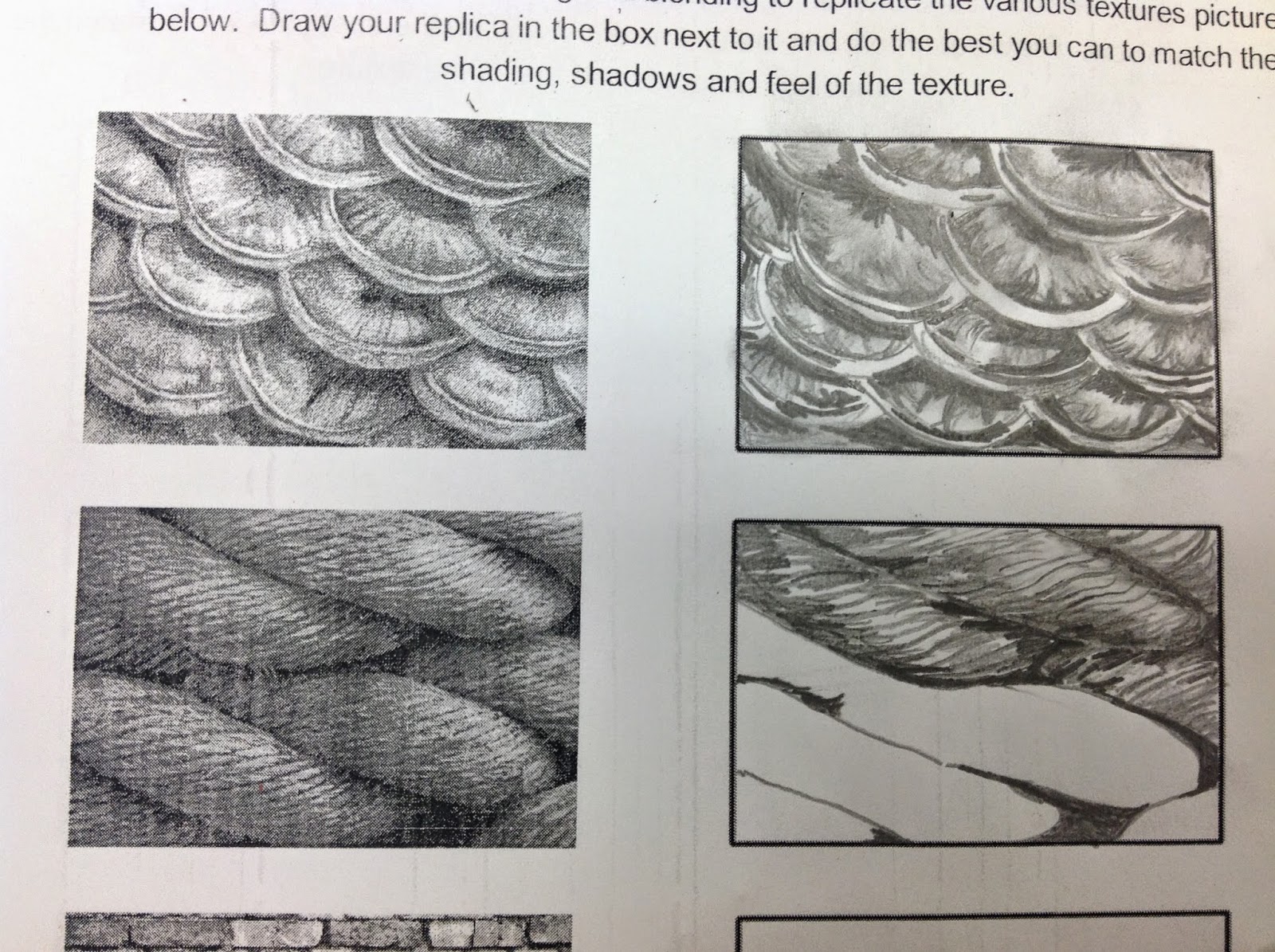 Miss Arty Pants Texture Drawing