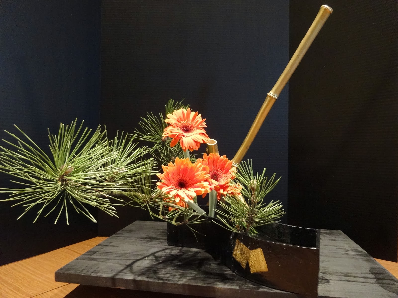 Flowers,Ikebana and I: Lunar New Year arrangement