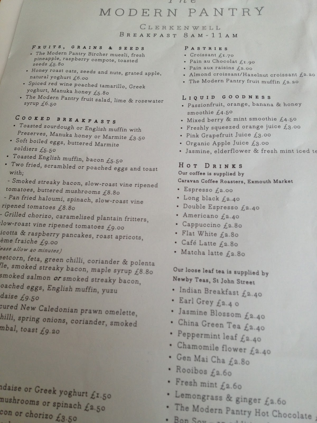Brunch Etc September 2012