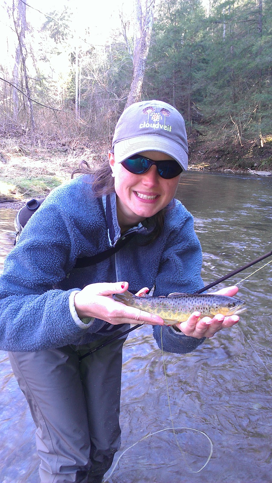 Lew's Fly Angler Chesapeake Bay and Gunpowder River Maryland Fly