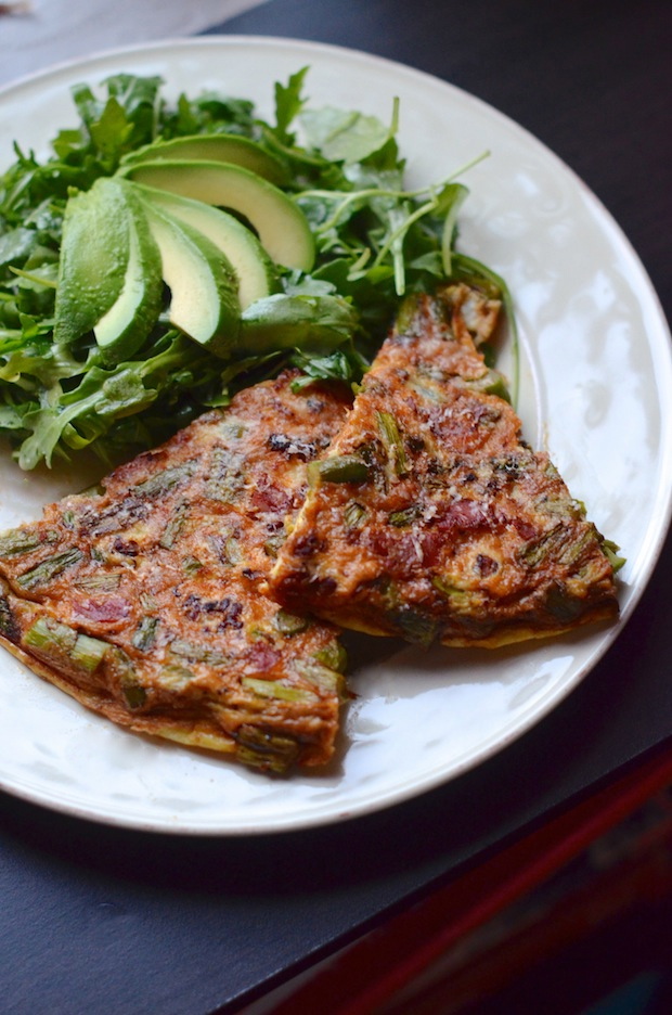 Chorizo, Manchego & Asparagus Frittata Always Order Dessert