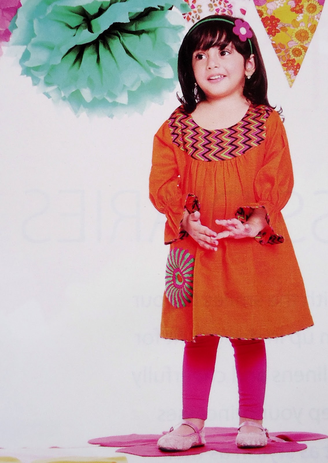 nishat linen baby frocks