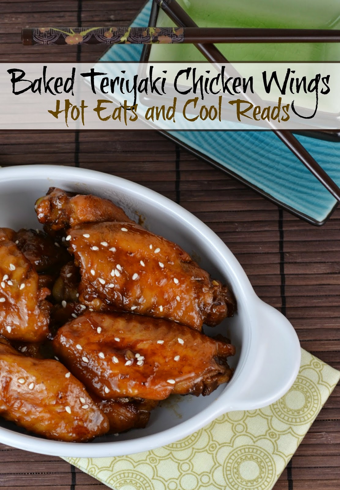 Baked Glazed Teriyaki Chicken Wings