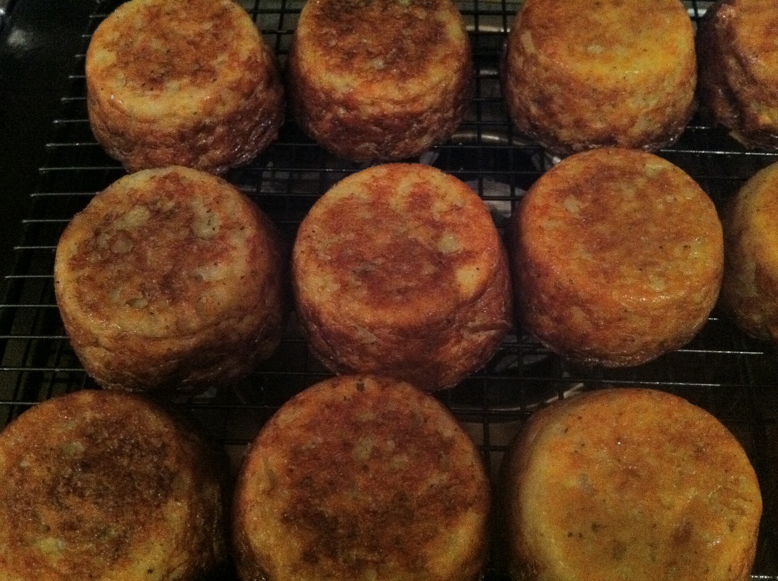 Kosher Cookbook App Make Ahead for Rosh HaShanah Individual Potato Kugels (recipe, pareve)