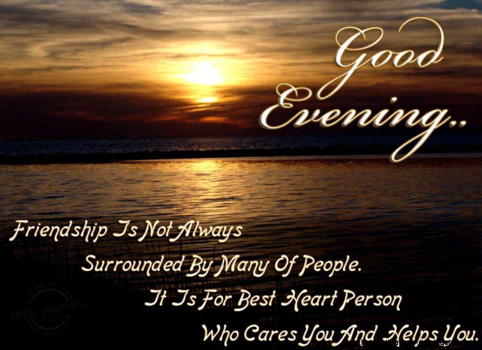 Good Evening Quotes Good Evening Quotes