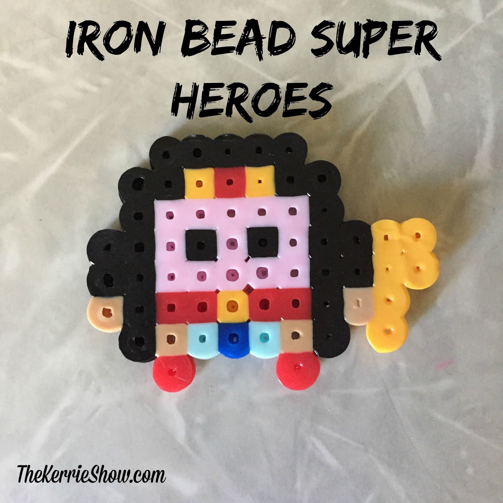 The Kerrie Show Perler (Iron) Bead Heroes SummerKidFun