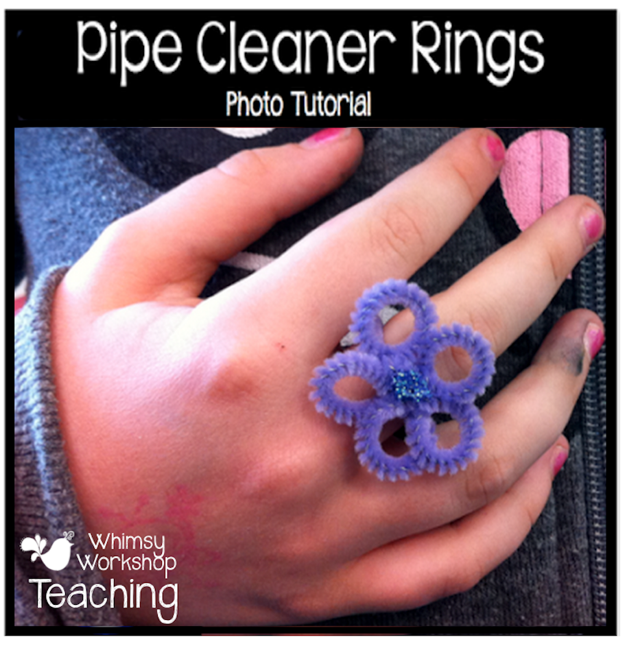 Pipe Cleaner Rings Craft Tutorial