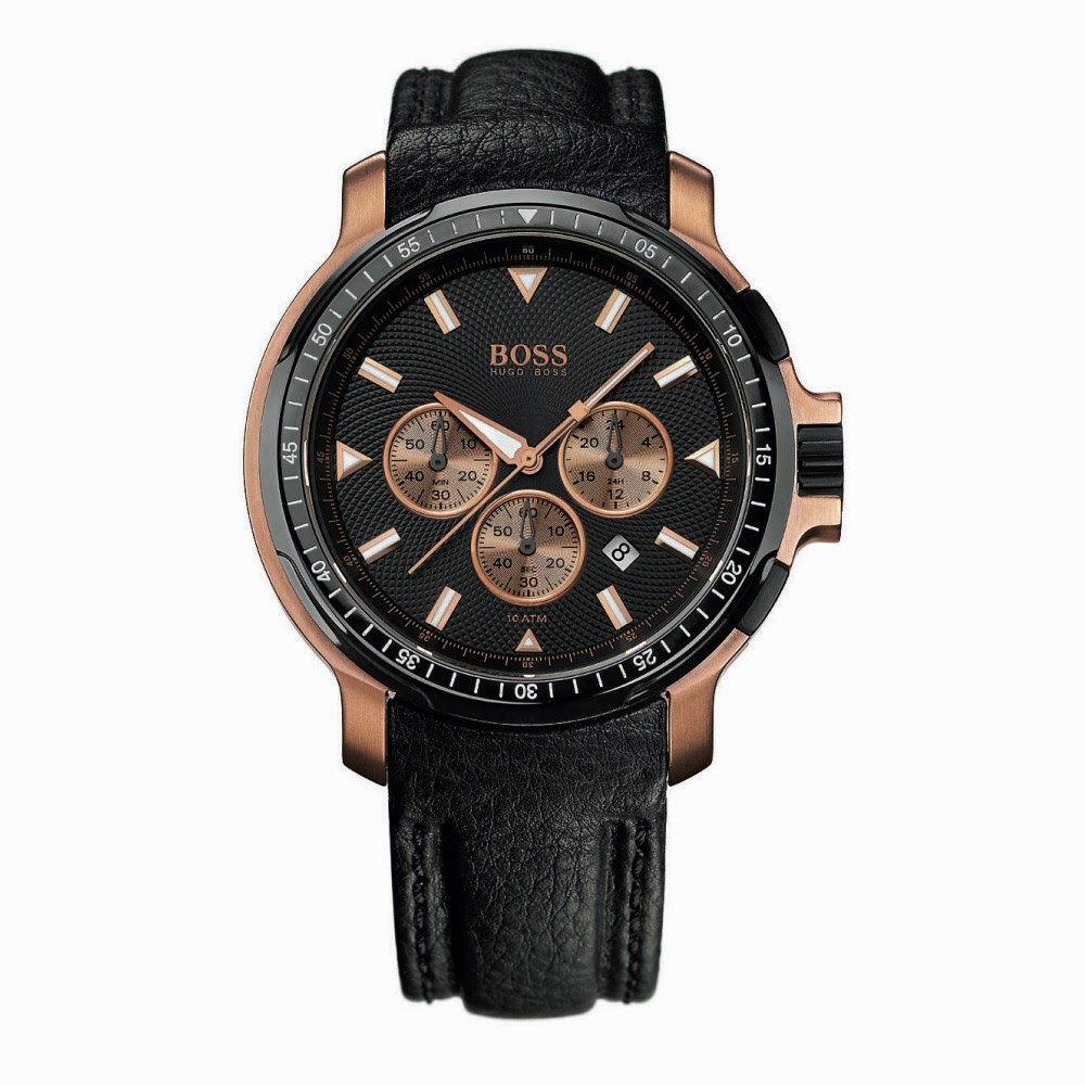 BEAUTY AND FASHION HUGO BOSS MENS WATCHES ROSE GOLD