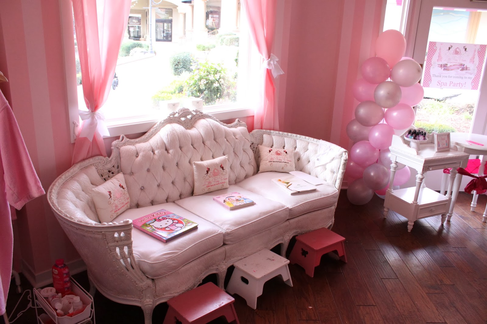 The Larson Lingo Kate's Nail Salon Birthday Party