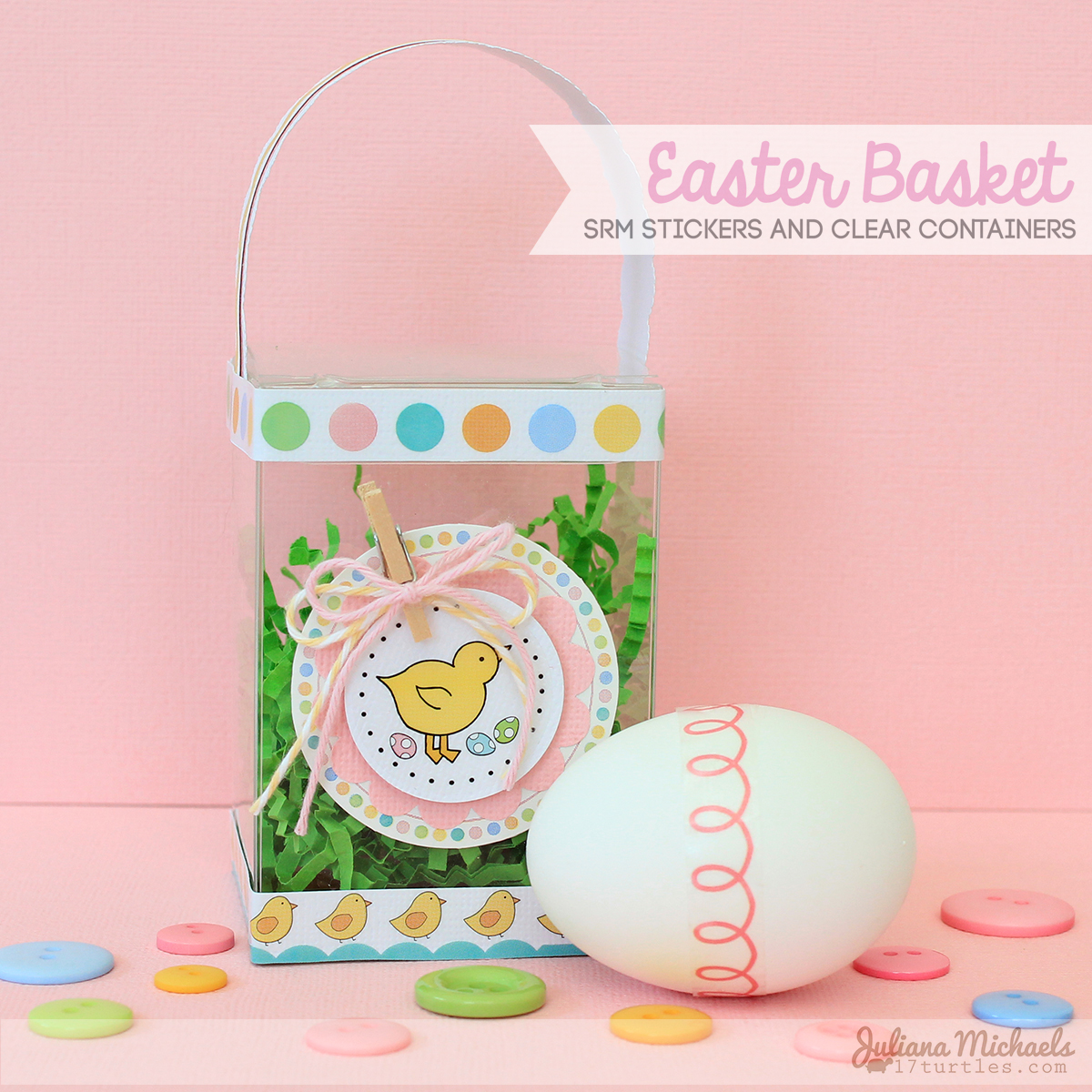 Mini Easter Basket 17turtles