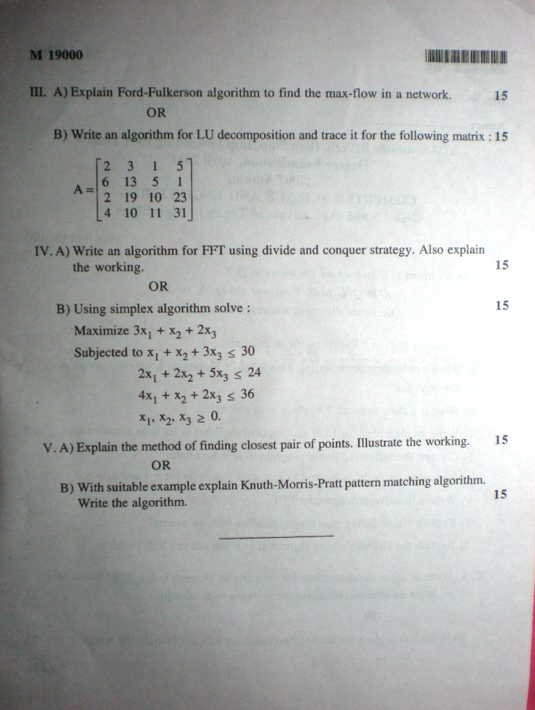 Dda Line Drawing Algorithm Java : Advanced topics in algorithms previous question paper