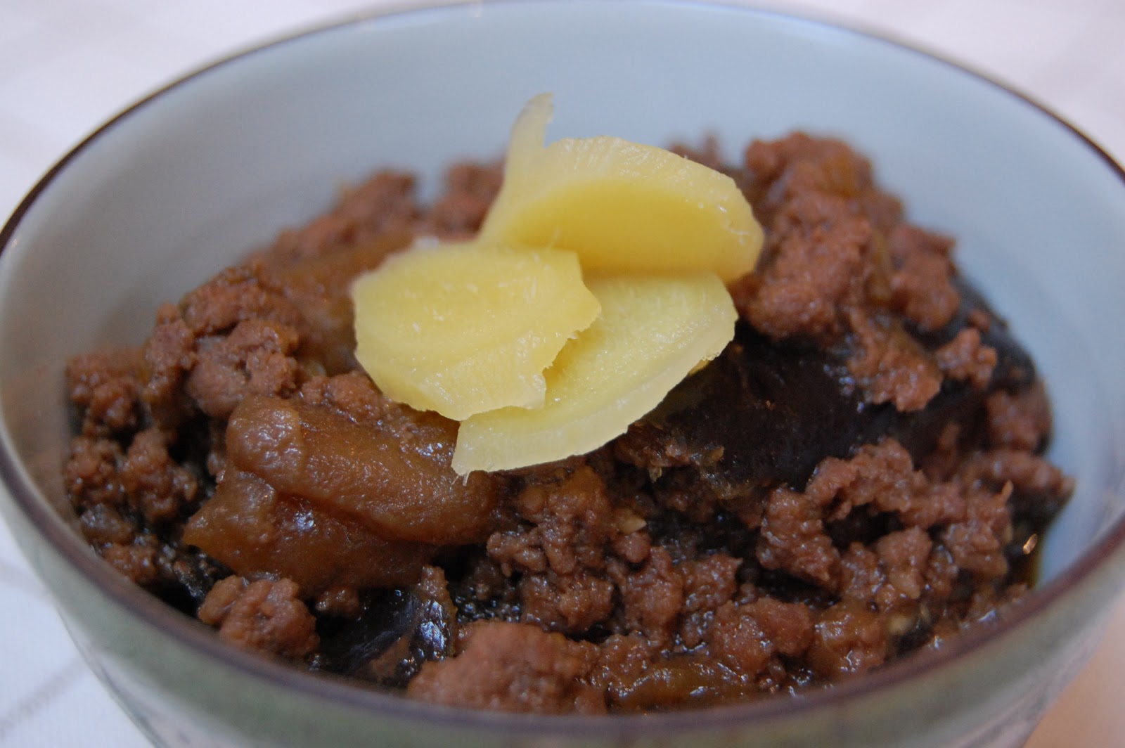 Fiona's Japanese Cooking Japanese Teriyaki Recipe Mince meat and