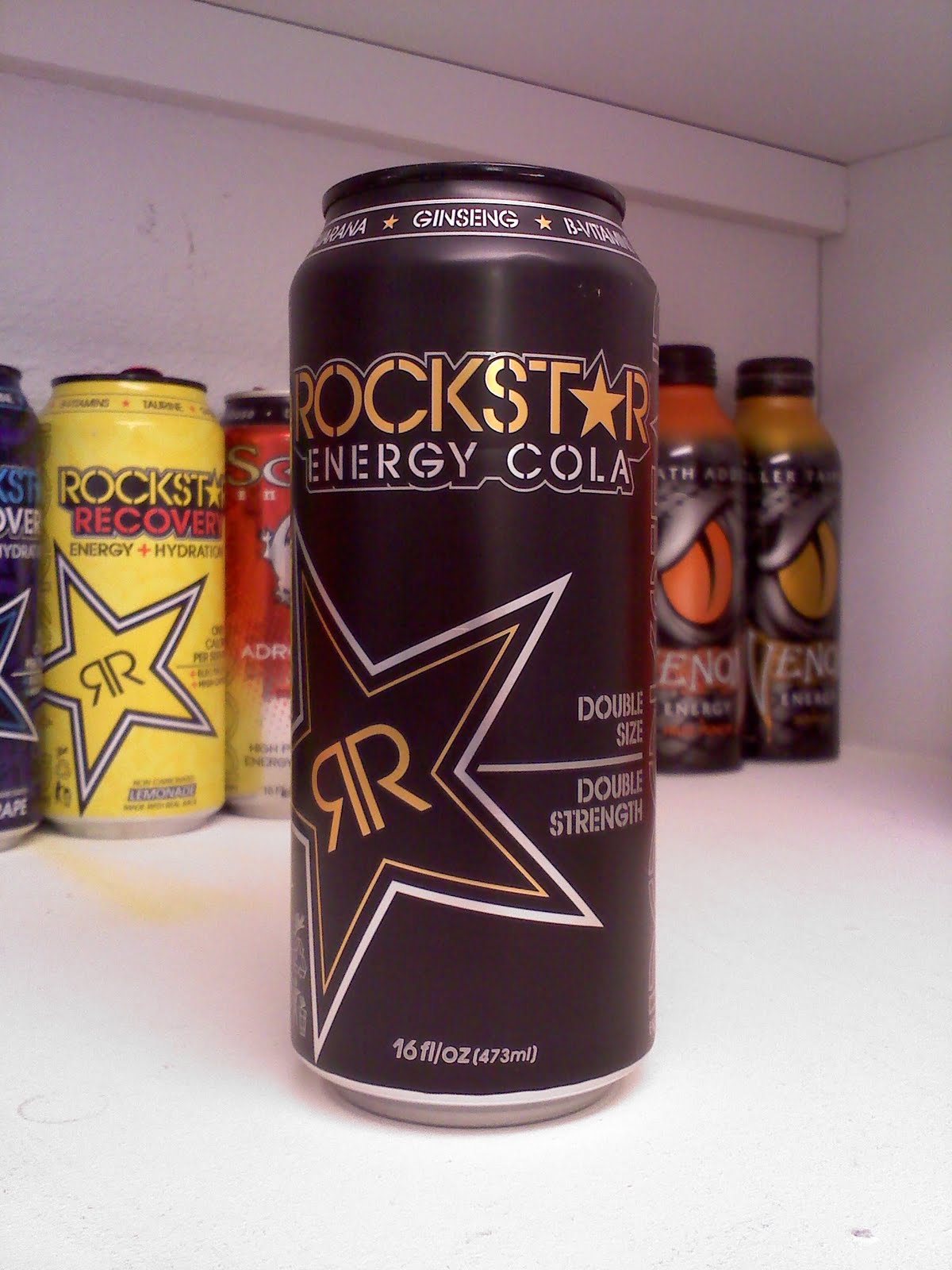 CAFFEINE! Review for Rockstar Energy Cola