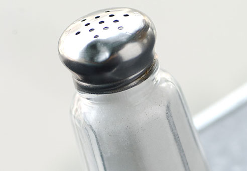 seeing salt disappear from