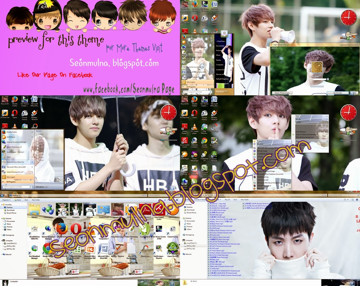 DOWNLOAD BTS V THEME Everything It's Ok