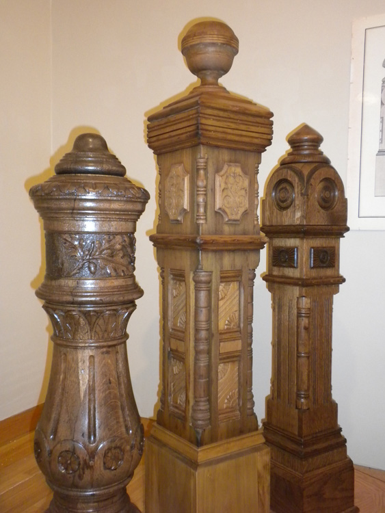 The Story of a House Reconsidering the newel post