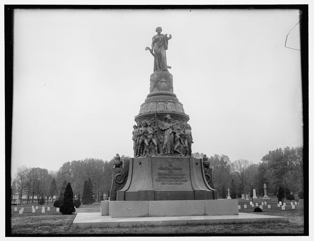 The Great American History Blog The Confederate Memorial at Arlington