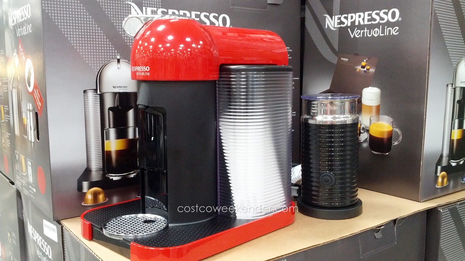 Nespresso Vertuoline with Aeroccino Plus Costco Weekender