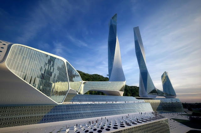 Penang Global City Center  diseño futurista