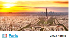Paris Hotels Available