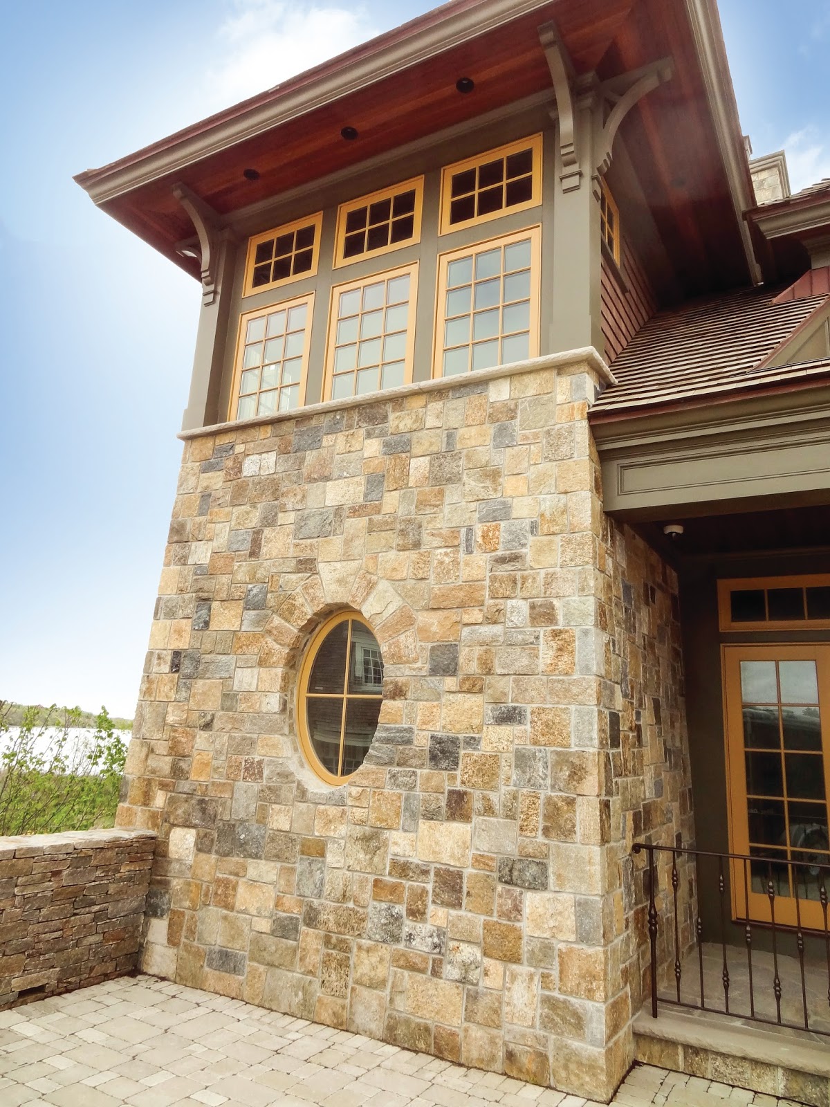 STONEYARD® Natural Stone Siding for Architecture 3 Stone Install