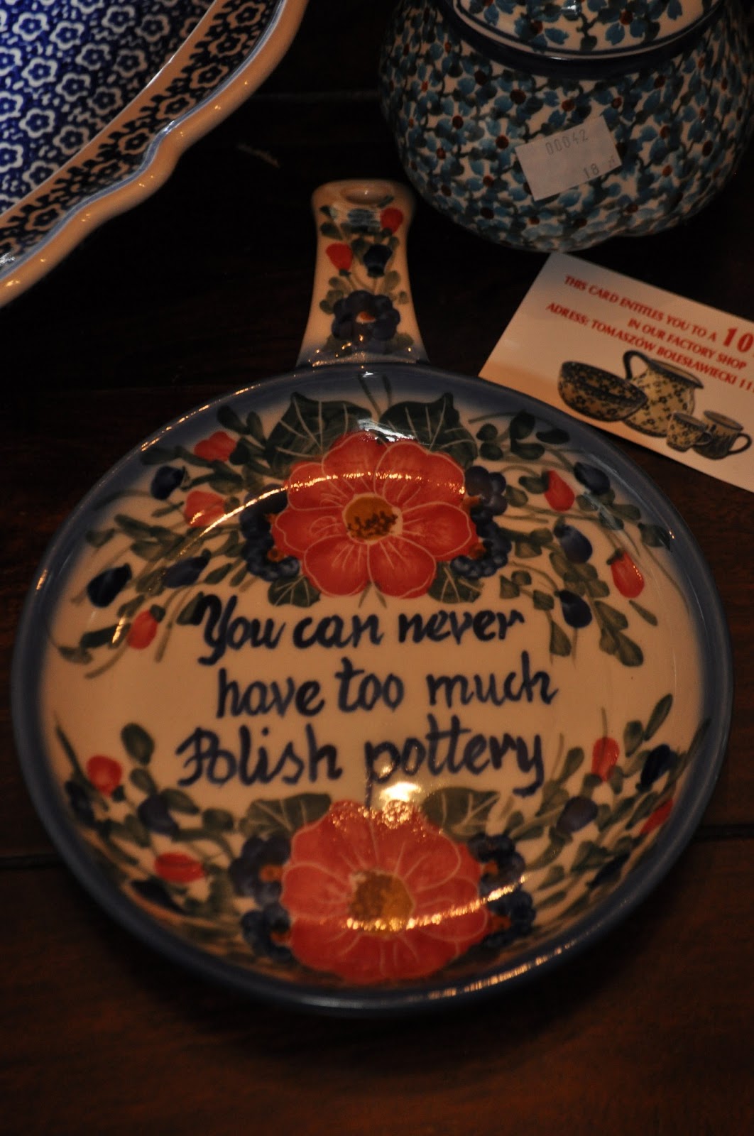 Our Military Life Abroad POLISH POTTERY EXCURSION IN BOLESAWIECKI POLAND