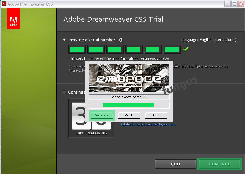 Adobe dreamweaver cs5 keygen only core