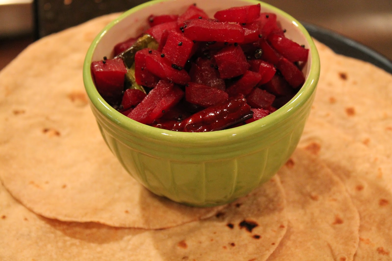 Sumee's Culinary Bites Beetroot Bhaaji/ Beets Upkari