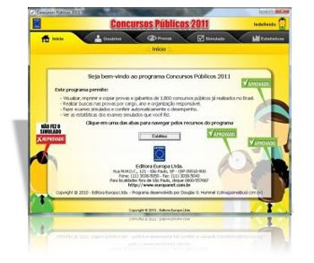 curso Download   Concursos Públicos 2011   Interativo   Editora Europa