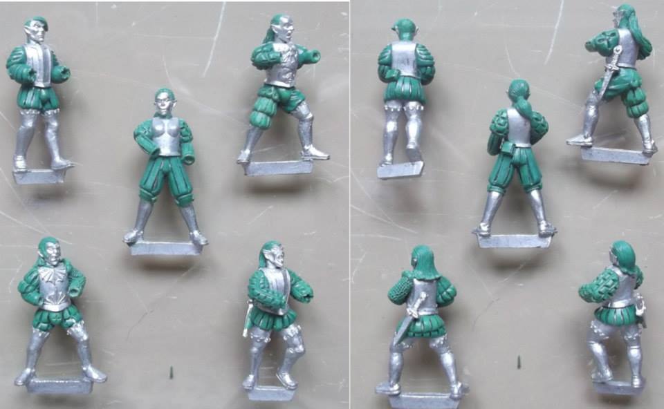 WK's Miniature Imperium Sea Elf Greens Part 2
