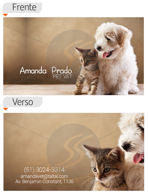 15 lindos Cartões de Visita de Veterinários 15 lindos Cartões de Visita de Veterinários