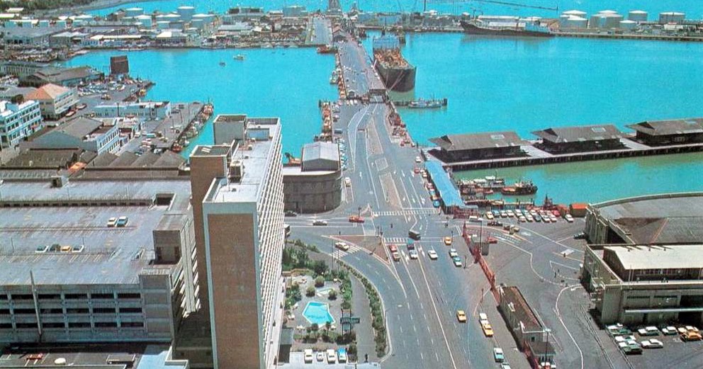 transpress nz Auckland's Viaduct Basin as it used to look